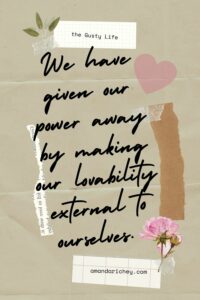 radical self love quote